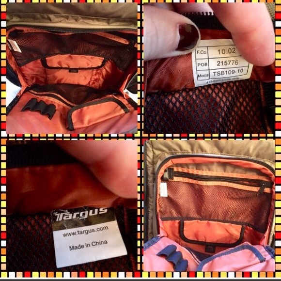 Targus Olive & Sedona Eco Smart Travel/Laptop Bag - Picture 6 of 8